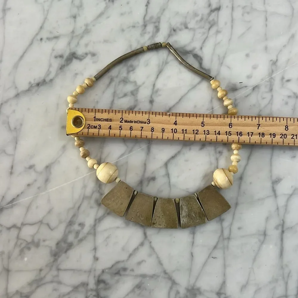 Vintage Chunky Stone Necklace